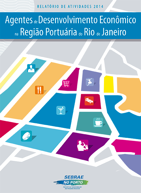 Criação de capa para relatório para o SEBRAE do Rio de Janeiro - RS