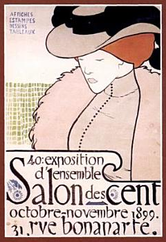 1899_Salon_des_Cent_poster_by_Henri_Evenepoel