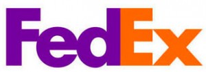 Exemplo de nome de empresa composto por abreviação. Fedex, Federal Express